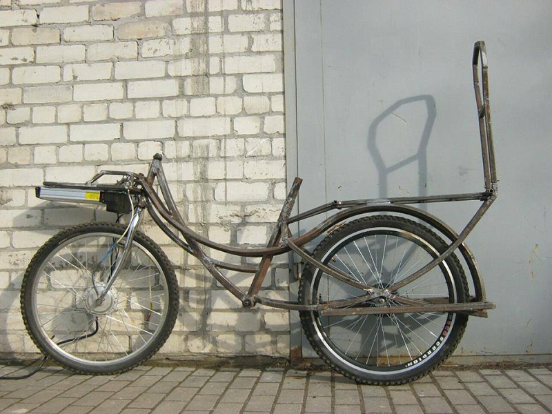 Двадцятипьятикилограмовий велосипед выдерживает двести пятьдесят килограммов